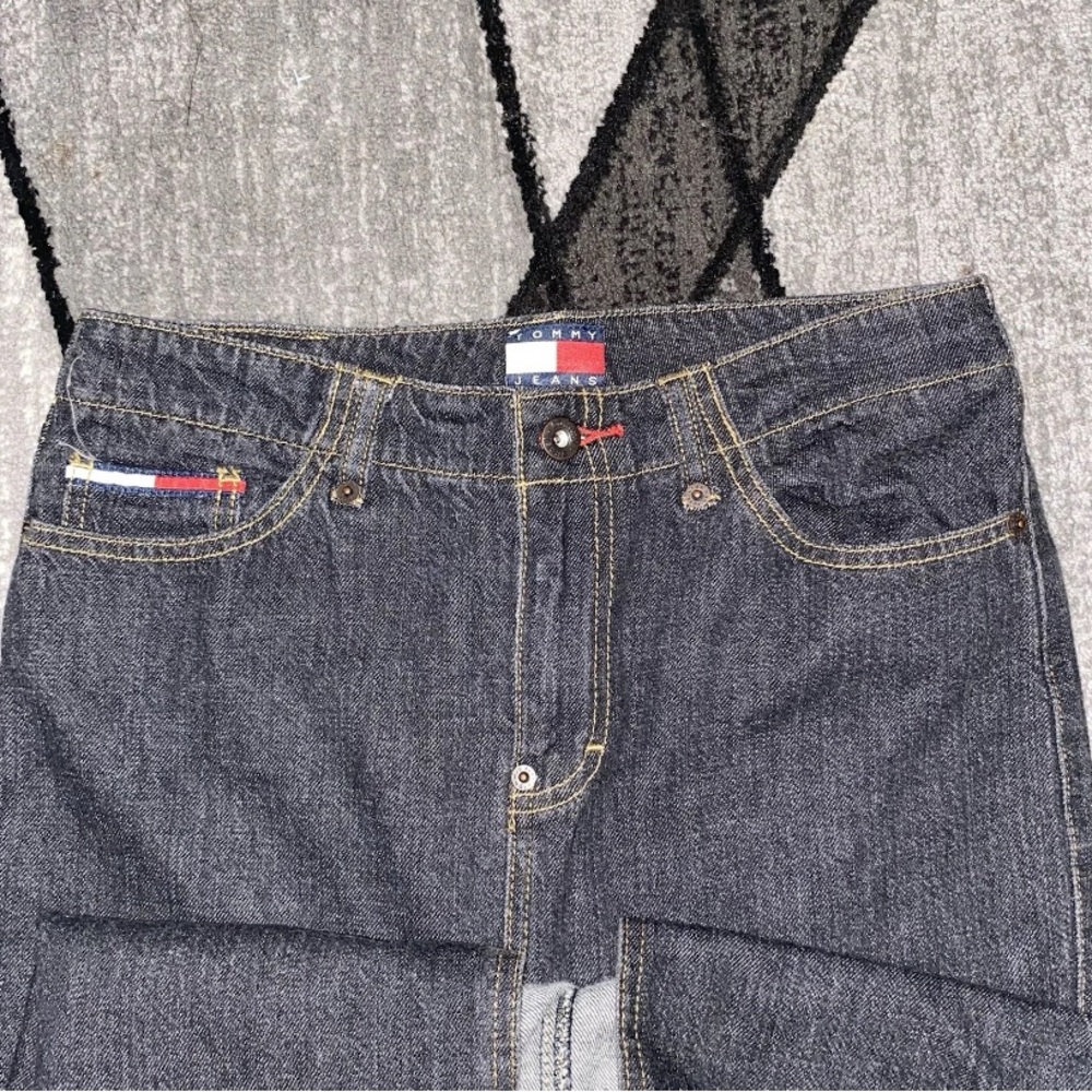 Tommy Hilfiger Women's Maxi Denim Skirt in Dark Blue size 5